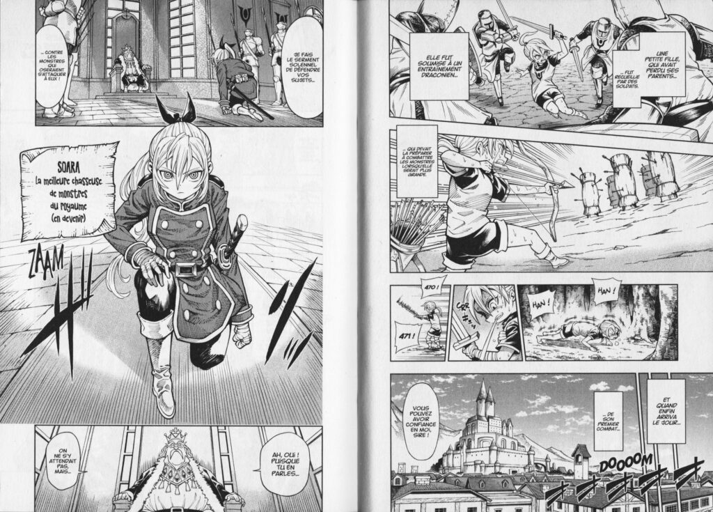 Les trésors du nain, soara et les bâtisseurs fantastiques, manga, avis, review, critique, fantasy, marry grave, kana, éditions kana, Soara to Mamono no Ie, hidenori yamaji, shonen, soara and monster’s house, nains, gobelins,