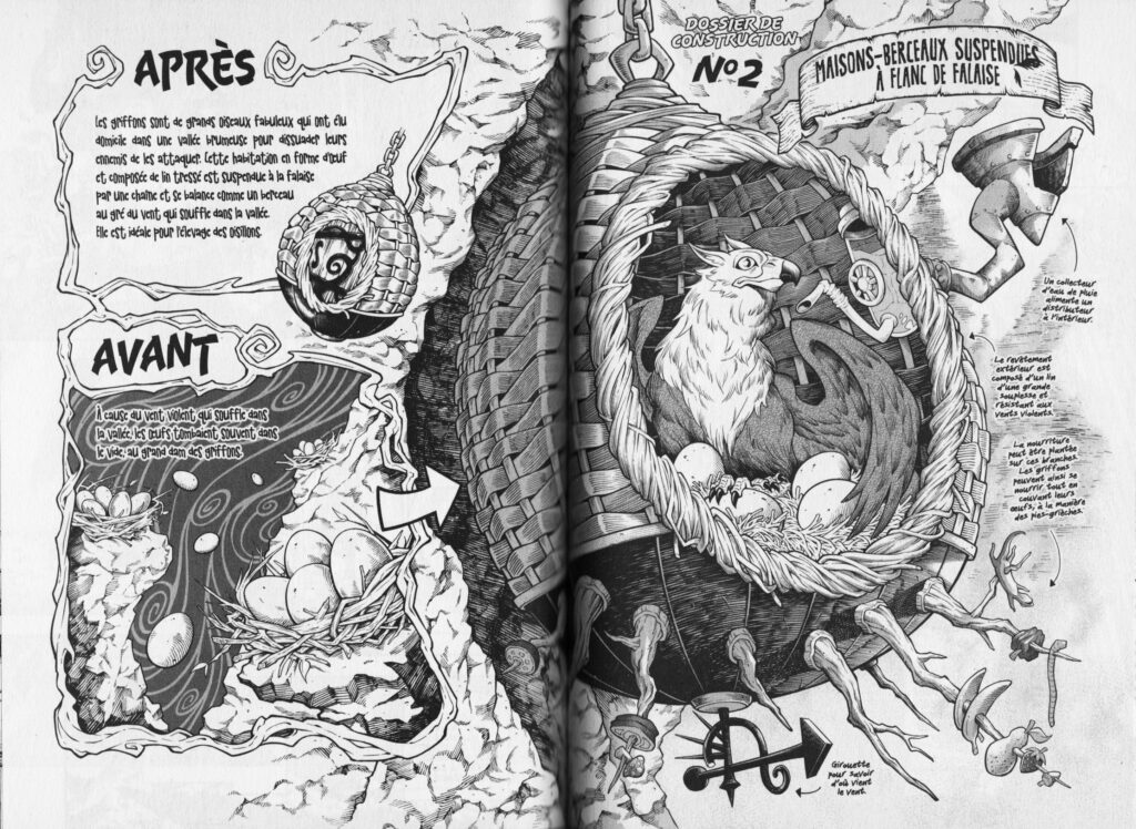 Les trésors du nain, soara et les bâtisseurs fantastiques, manga, avis, review, critique, fantasy, marry grave, kana, éditions kana, Soara to Mamono no Ie, hidenori yamaji, shonen, soara and monster’s house, nains, gobelins,