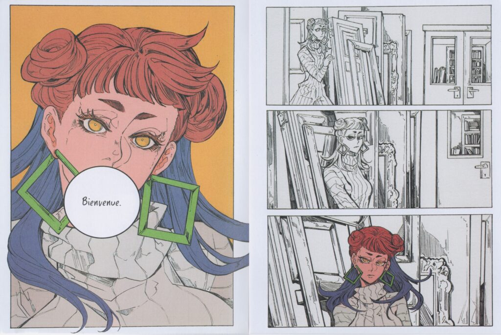 Rosetta, manhua, manhuajia, eli lin, maho exp, avis, review, critique, manga, maho, maho éditions, jojo’s bizarre adventure, oshi no ko, perfect blue, art, artiste, veil, Les trésors du nain