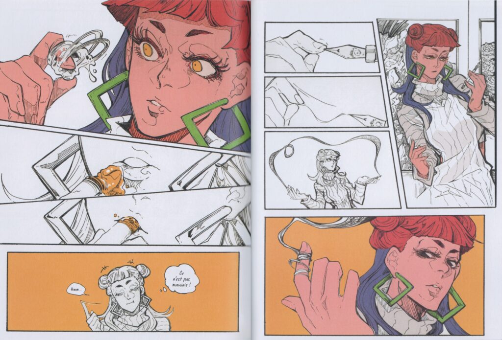 Rosetta, manhua, manhuajia, eli lin, maho exp, avis, review, critique, manga, maho, maho éditions, jojo’s bizarre adventure, oshi no ko, perfect blue, art, artiste, veil, Les trésors du nain