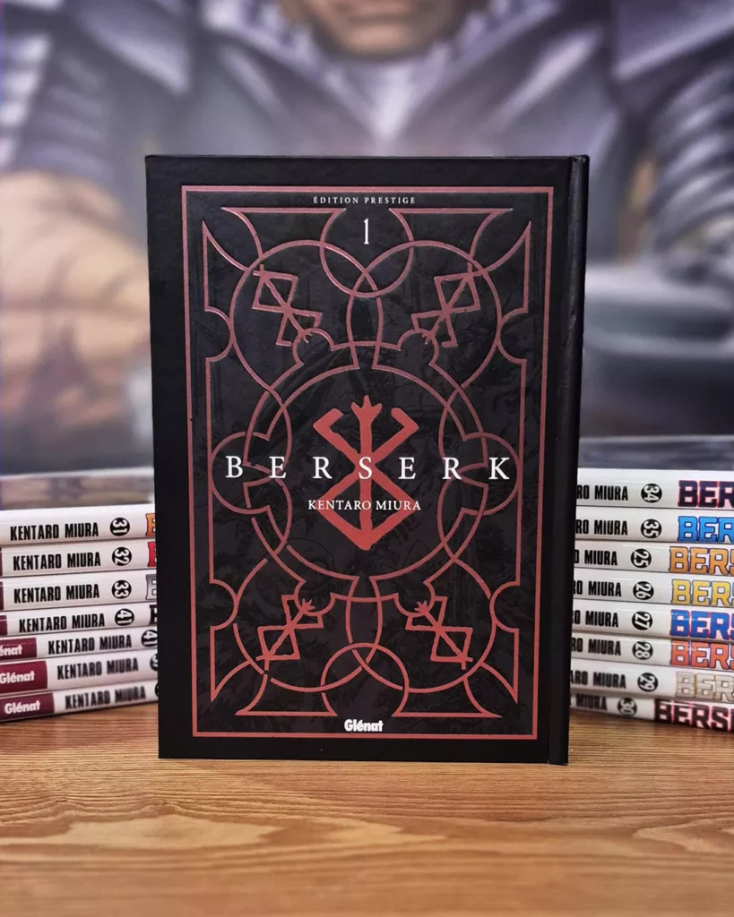 Les trésors du nain, berserk, prestige, avis, review, critique, deluxe, perfect, edition deluxe, edition perfect, glénat, kentaro miura, pages couleurs, bonus, prix,