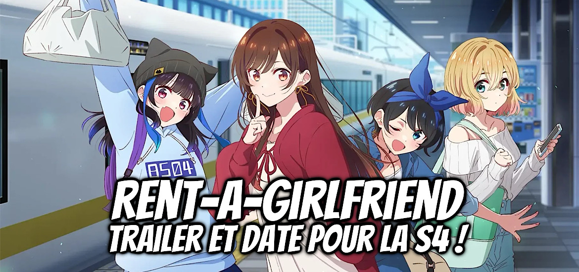Rent-A-Girlfriend, suite, Saison, annonce, teaser, Trailer, bande-annonce, vidéo, Date de sortie, Ecchi, Saison 4, Crunchyroll, Noeve Grafx, Manga, Shonen, Kanojo Okarishimasu, Miyajima Reiji,