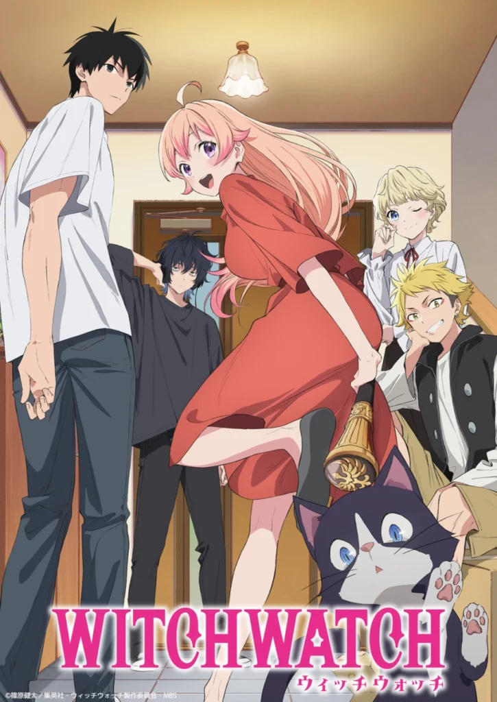2025, anime, Anime printemps 2025, avril 2025, Bibury Animation Studios, date de sortie, manga, Shinohara Kenta, shueisha, Soleil Manga, Teaser, trailer, Weekly Shonen Jump, Witch Watch, adaptation, Partie 2, suite, anime été 2025, juillet 2025, adn, crunchyroll, netflix,