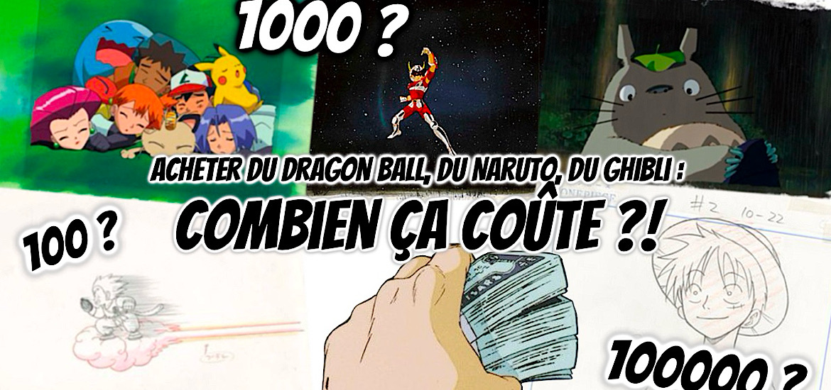 Dragon Ball, One Piece, naruto, Saint Seiya, Ghibli, Princesse Mononoke, Totoro, Le Voyage de chihiro, Goku, Chichi, Pokémon, Le Tombeau des Lucioles, Les Mystérieuses Cités d’Or, anime, manga, collection, collector, objet unique, vente, vente aux enchères, doga, genga, celluloid, storyboard, layout, achat, prix,