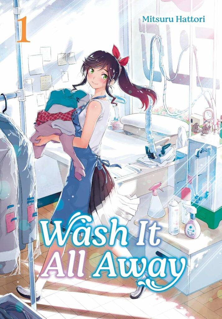 Wash it all away, anime, manga, 2026, date de sortie, sankarea, mitsuru hattori, kirei ni shite moraemasu ka, slice-of-life, tranche de vie, blanchisserie, okuru to noboru, teaser, trailer, bande-annonce, vidéo,