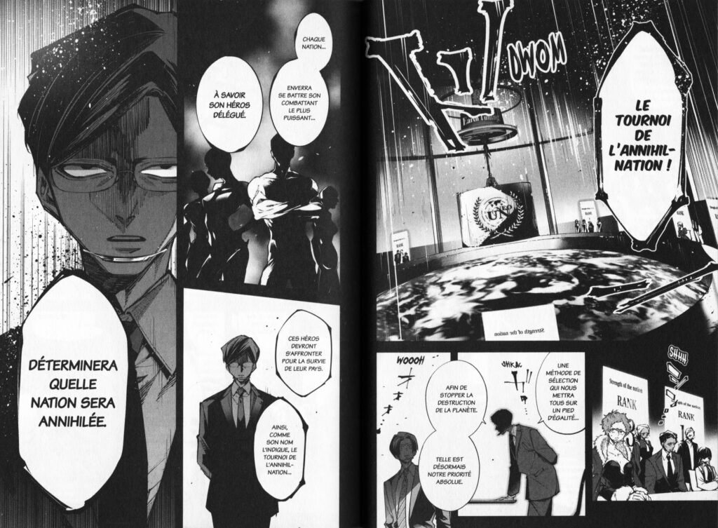 Les trésors du nain, avis, review, critique, doomsday war, rekkyo sensen, natsuko uruma, survival, battle royale, manga, valkyrie apocalypse, tengen hero wars, witches’ war, IA, fin du monde, apocalypse, écologie,