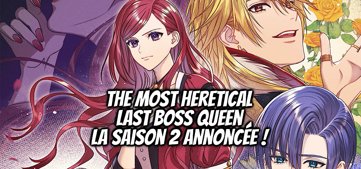 The Most Heretical Last Boss Queen, Anime, Teaser, Trailer, Bande-annonce, Vidéo, Date de sortie, Lastame, Webnovel, Tenichi, Light novel, Suzunosuke, Manga, Matsuura, Shojo, Isekai, Tensei, Higeki no Genkyō to naru Saikyō Gedō Last Boss Joō wa Min no tame ni Tsukushimasu, Saison 2, suite, ADN,