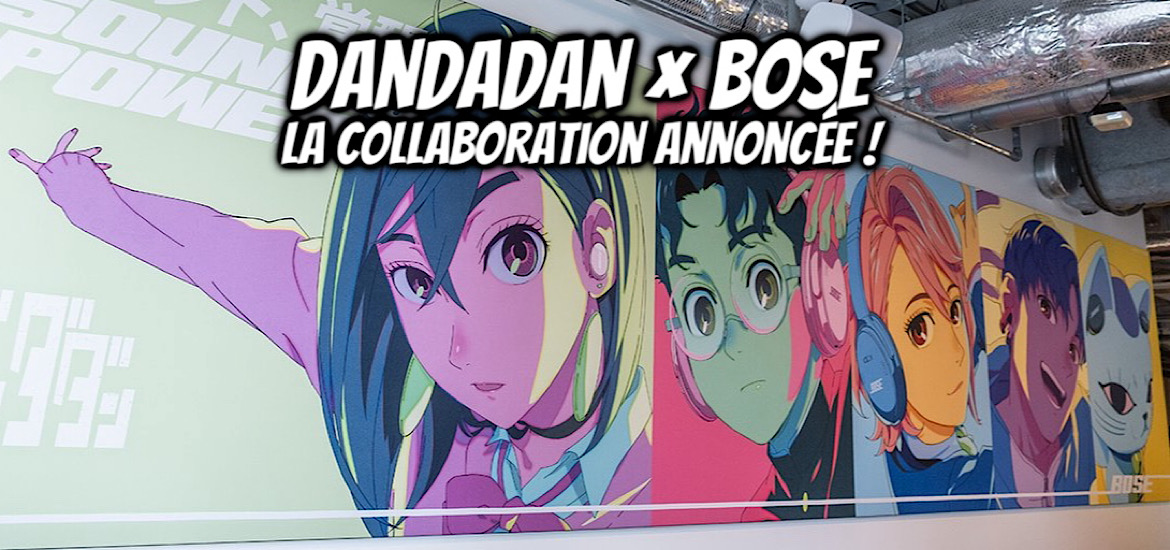 anime, Bose, Casque, collaboration, Dandadan, Earbuds, Ecouteurs