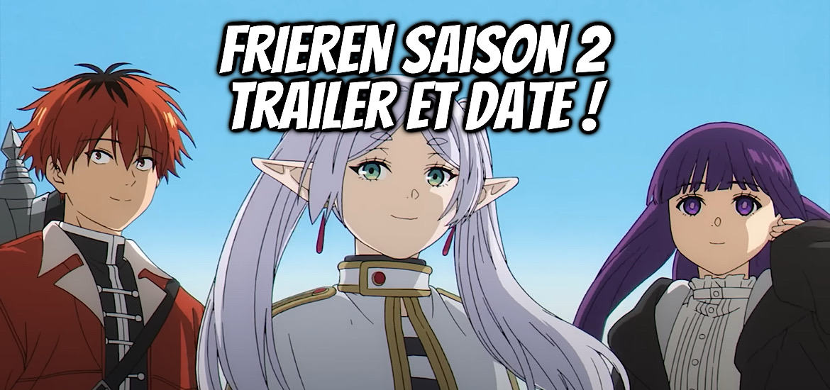 Frieren, manga, anime, suite, saison 2, teaser, trailer, bande-annonce, date de sortie, madhouse, fantasy, Janvier 2026, anime hiver 2026,