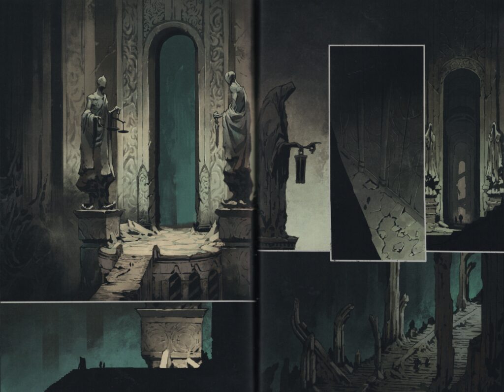 Les trésors du nain, abyss, sno, bande-dessinée, comics, avis, review, critique, dark fantasy, dark souls, blame, tsutomu nihei, komics initiative, fromsoftware,