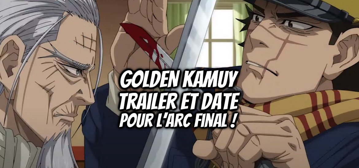Golden Kamuy, Golden Kamui, saison 5, arc final, saison finale, film, prologue, adaptation, anime, teaser, trailer, bande-annonce, date de sortie, janvier 2026, anime hiver 2026, golden kamuy sapporo beer kojo-hen, octobre 2025,