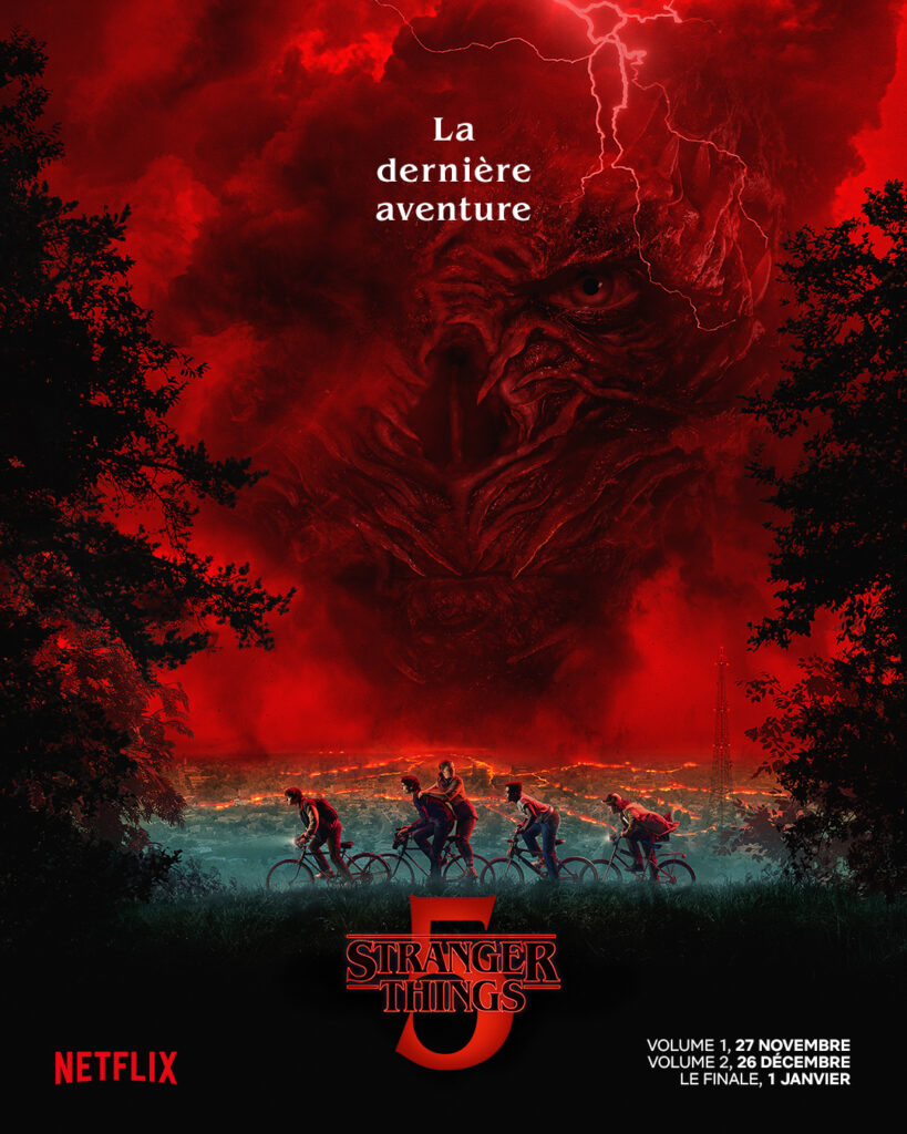 Stranger things, teaser, trailer, bande-annonce, date de sortie, 27 novembre 2025, 26 décembre 2025, 1er janvier 2026, partie 1, partie 2, épisode final, saison 5, Stranger Things S5, suite, Vecna, Dr Kay, Eleven, Dustin, Netflix, 