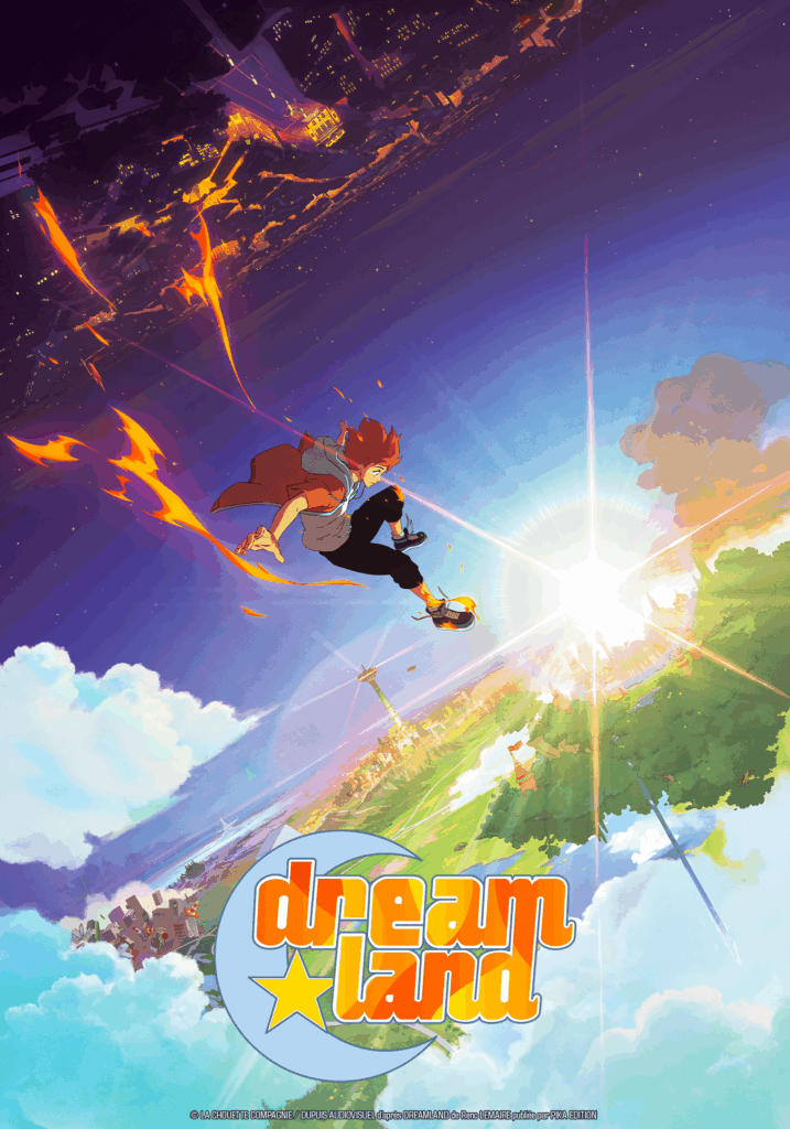 Dreamland, anime, sortie 2026, trailer, teaser, bande annonce, date de sortie, Reno Lemaire, Pika Édition, ADN, La Chouette Compagnie, Ellipse Animation, Japan Expo 2025