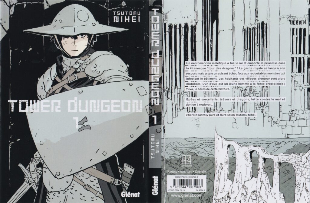 Les trésors du nain, tower dungeon, blame, aposimz, knights of sidonia, abara, biomega, tsutomu nihei, tome 1, avis, review, critique, glénat, fantasy, heroic-fantasy, manga, Dark fantasy, 