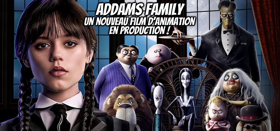 Mercredi, Wednesday, film d’animation, anime, Famille addams, addams Family, netflix, amazon, alfred gough, miles millar, amazon mgm studios, fondation addams,
