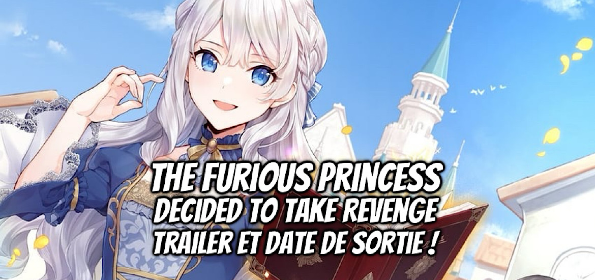 A livid lady’s guide to getting even, buchigire reijo wa hofuku wo chikaimashita madosho no chikara de sokoku wo tataki tsubushimasu, metabo hagure, the furious princess decided to take revenge, shosetsuka ni naro, web novel, light novel, manga, anime, adaptation, masami, imo ono, hobby japan, teaser, trailer, bande-annonce, date de sortie,
