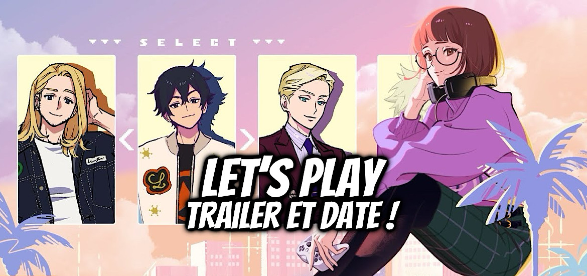 Let’s play, anime, adaptation, webcomic, webtoon, teaser, trailer, bande-annonce, date de sortie, 1er octobre 2025, anime automne 2025, romance, gaming, jeux-vidéos, mongie, leeanne M. Krecic,