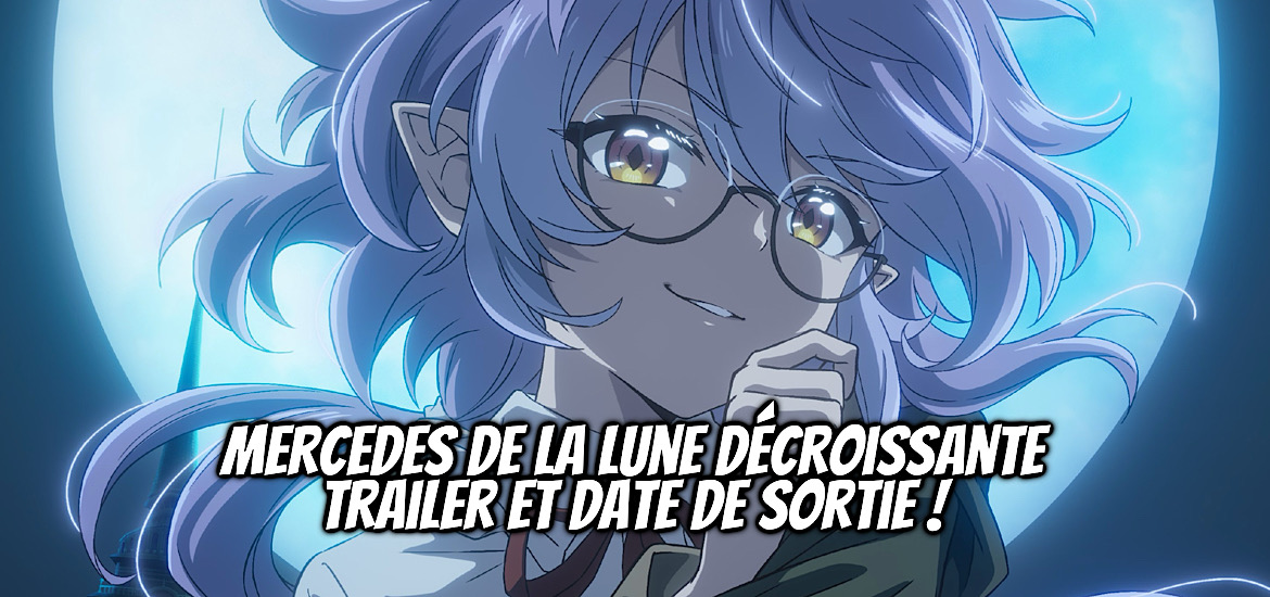 Mercedes de la lune décroissante, mercedes and the waning moon, kaketa tsuki no mercedes, Kaketa Tsuki no Mercedes : Kyūketsuki no Kizoku ni Tensei Shita kedo Suteraresō nanode Dungeon wo Seiha suru, adaptation, anime, manga, web novel, light novel, meian, teaser, trailer, bande-annonce, date de sortie, anime hiver 2027, janvier 2027,
