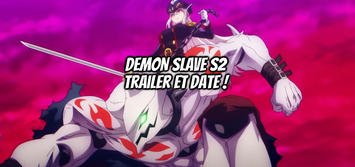 Demon Slave, Saison 2, mato seihei no slave, chained soldier, suite, teaser, trailer, bande-annonce, date de sortie, janvier 2025, anime hiver 2025, changement, studio, passione, hayabusa film, kurokawa, ecchi, shonen,