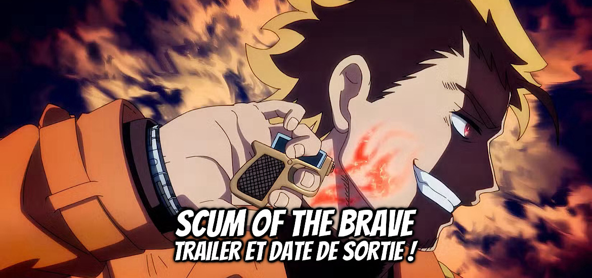 Scum of the Brave, Yusha no Kuzu, Rocket Shokai, Nakashima723, toi8, anime, light novel, web novel, manga, bande annonce, trailer, teaser, visuel, date de sortie, Kakuyomu, Kadokawa, Leed Publishing, Comic Border, OLM, anime hiver 2026, janvier 2026,