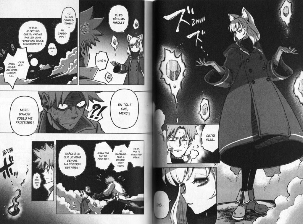 Les trésors du nain, nanaki nanao, fantasy, helck, volundio, chroniques des lames sacrées, avis, review, critique, tome 1, doki doki, divergent sword saga, comédie, action,