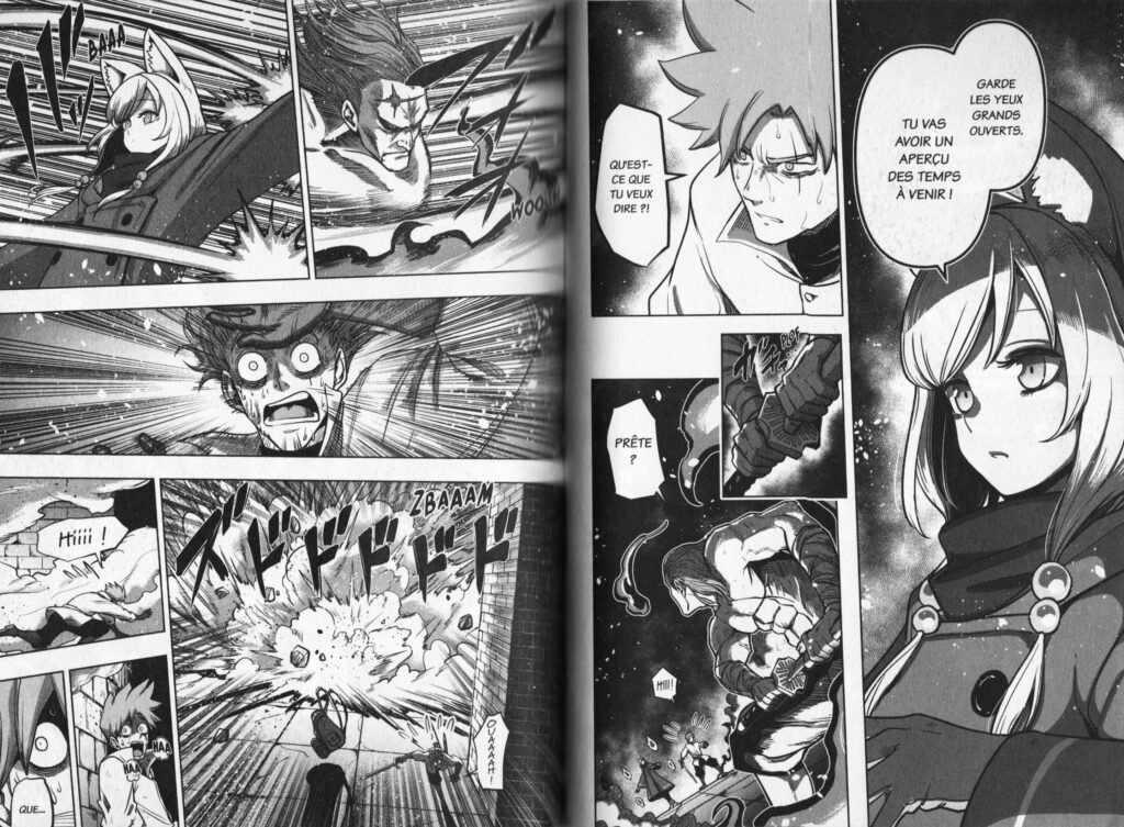 Les trésors du nain, nanaki nanao, fantasy, helck, volundio, chroniques des lames sacrées, avis, review, critique, tome 1, doki doki, divergent sword saga, comédie, action,