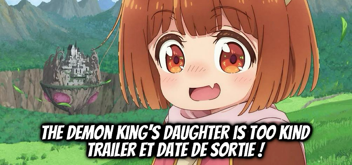 The demon’s king daughter is too kind, mao no musume wa yasashi sugiru, yuya sakamoto, manga, adaptation, anime, teaser, trailer, bande-annonce, date de sortie, anime hiver 2026, janvier 2026, fantasy, seinen,