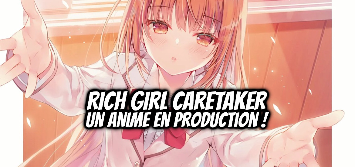 RICH GIRL CARETAKER, anime, adaptation, teaser, trailer, bande-annonce, date de sortie, Saijo no Osewa, Rich Girl Caretaker: I'm Secretly the Caregiver of the Most Popular Girl in This Rich Kid School, Saijo no Osewa: Takane no Hana-darake na Meimonkō de, Gakuin-ichi no Ojō-sama (Seikatsu Nōryoku Kai Mu) o Kage nagara Osewa suru Koto ni Narimashita, web novel, light novel, manga, yusaku sakaishi, sorahiko mizushima, sakura miwabe, romcom, comédie romantique,