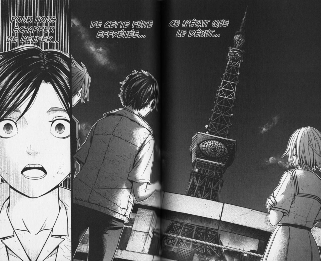 Les trésors du nain, shin tokyo, manga, avis, review, critique, tome 1, tome 2, mangetsu, survival game, death game, histoire, Benkei, christophe colomb, shonen, seinen, gore, violent, survival horror,