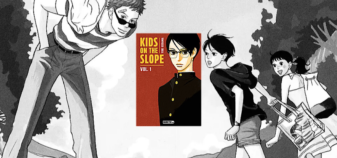 Sakamichi no apollon, yuki kodama, manga, kids on the slope, anime, mappa, shinichiro watanabe, the blue flowers and the ceramic forest, musique, josei, kazé, mangetsu, date de sortie, 4 mars 2026,