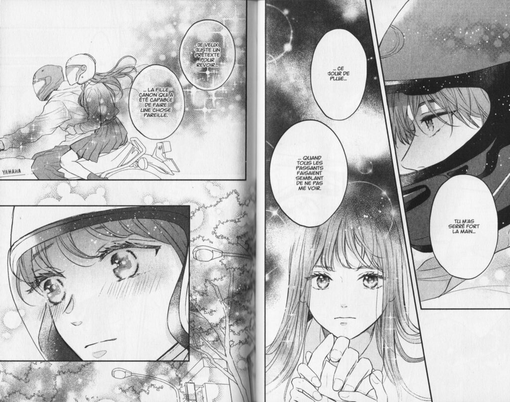 Fujimomo, C’est de l’amour, crois-moi!, Hikaeme ni ittemo kore wa ai, avis, review, critique, manga, kana, éditions kana, @ellie, bloom, kaoru hana wa rin to saku, romance, furyo, yankee, tome 1, tome 2, tome 3, tome 4, les trésors du nain,