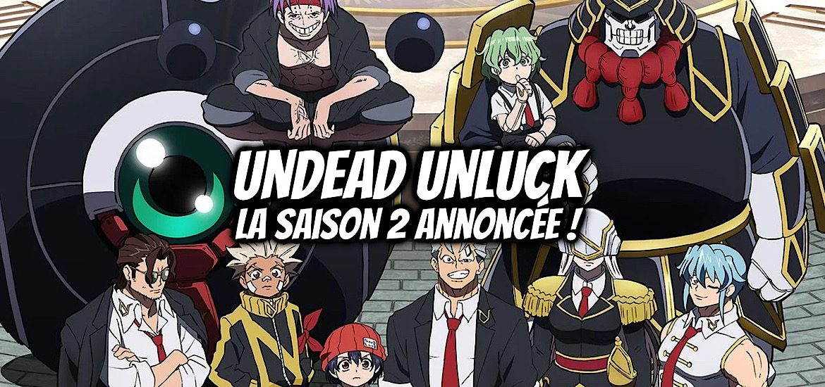 Undead Unluck, saison 2, suite, teaser, trailer, bande-annonce, date de sortie, arc Winter, disney+, E&H production, David Productions,