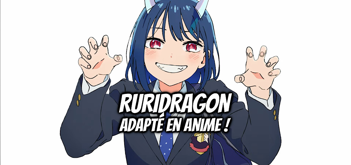 Ruridragon, shonen, manga, anime, adaptation, masaoki shindo, shueisha, weekly shonen jump, glénat, bande-annonce, teaser, trailer, date de sortie, shonen jump+, kyoto animation,