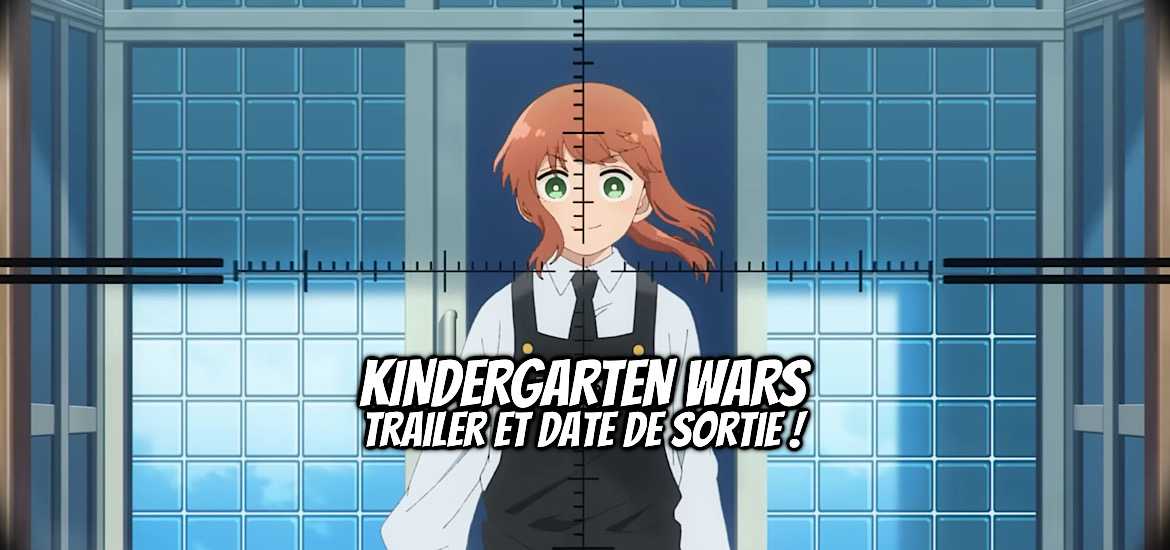 Kindergarten wars, anime, yu chiba, youchien wars, teaser, trailer, bande-annonce, date de sortie, adaptation, manga, Sunrise, felix film, avril 2027, anime printemps 2027, animejapan 2026, yochien wars,