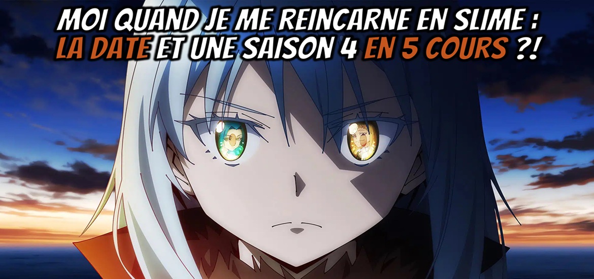 moi quand je me réincarne en slime, Tensura, anime, manga, light novel, web novel, Shosetsuka ni Naro, Fuse, Kurokawa, Mitz Vah, Micro Magazine, saison 4, teaser, trailer, date de sortie, anime 2026, printemps 2026