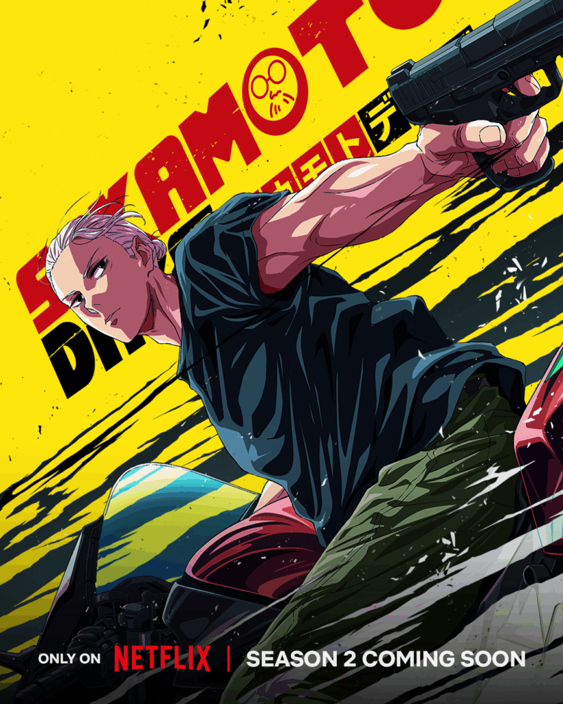 Sakamoto Days, saison 2, anime, manga, Netflix, teaser, trailer, visuel, bande annonce, date de sortie, Jump Festa 2026