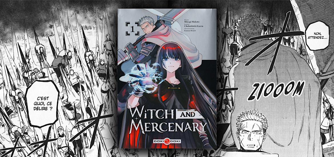 Les trésors du nain, witch and mercenary, light novel, avis, review, critique, tome 1, monster hunter, hunter x hunter, berserk, dark fantasy, seinen, Dark continent, continent caché, maho éditions, chohokiteki kaeru, kanase bench, Majo to youhei, manga, doki-doki,