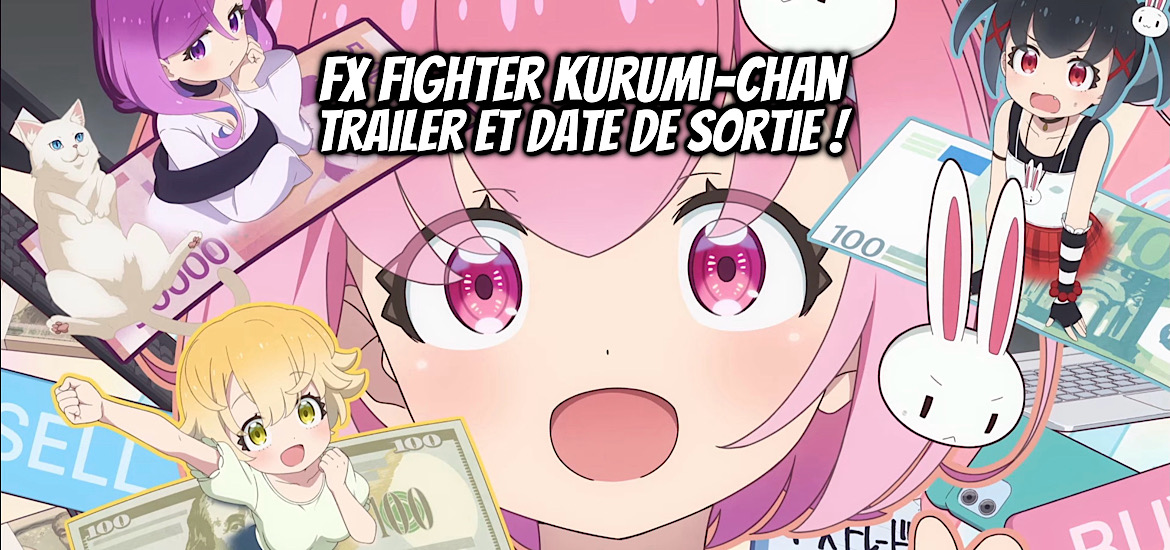 FX FIGHTER KURUMI-CHAN, FX SENSHI KURUMI-CHAN, demunyan, daisuki tansan, manga, adaptation, teaser, trailer, bande-annonce, date de sortie, anime automne 2026, octobre 2026, Kadokawa, comic flapper, seinen, trading, passione, studio d’animation,