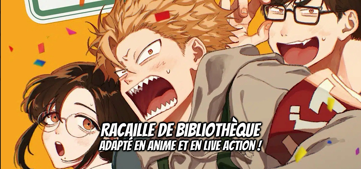 adaptation, anime, bande-annonce, BOOKS BOUGHT WITH TAX, date de sortie, été 2026, Live action, manga, nobi nobi, RACAILLE DE BIBLIOTHÈQUE, Seinen, Teaser, trailer, Zeikin de Katta Hon