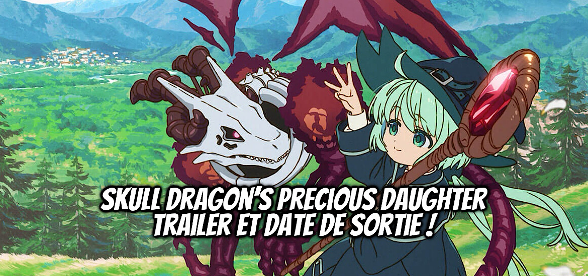 anime 2027, Doga Kobo, Ichi Yukishiro, Kadokawa, Komikku éditions, Kuniyasu Nishina, l'enfant du dragon fantôme, MAGCOMI, Skull Dragon’s Precious Daughter, teaser, trailer, bande-annonce, date de sortie,