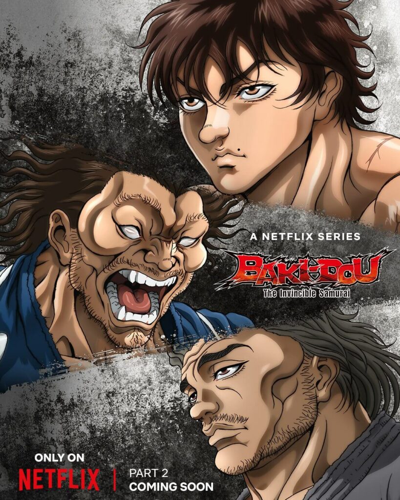 Baki, suite, anime, Baki Hanma, Son of Ogre, Netflix, studio d’animation, Baki Dou, Miyamoto Musashi, Teaser, trailer, bande-annonce, date de sortie, Partie 2, suite, animejapan 2026, 