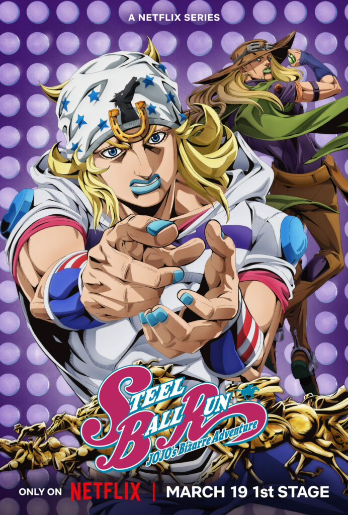 Jojo’s Bizarre Adventure, suite, partie 7, steel ball run, épisode 2, vostfr, vf, netflix, date de sortie, 2026, anime japan 2026, 1st stage, 2nd stage, Jojo’s bizarre adventure partie 7, Jojo’s Bizarre adventure steel ball run, teaser, trailer, bande-annonce, 