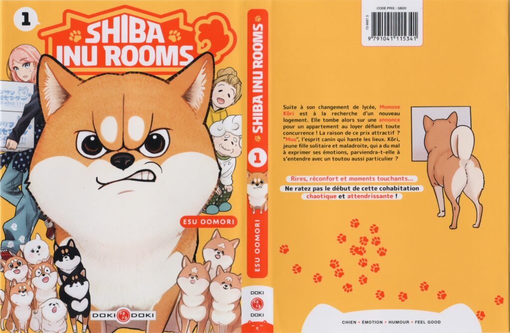 Les trésors du nain, shiba inu rooms, manga, avis, review, critique, doki-doki, comédie, fantastique, chien, fantôme, esprit, jibakurei, Esu Oomori, slice of life, animaux, yokai, 