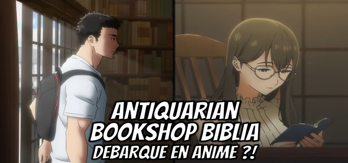 Antiquarian Bookshop Biblia Mystery, Kadokawa, anime, light novel, teaser, trailer, bande annonce, visuel, En Mikami, Fuji TV, Crunchyroll, CloverWorks, anime 2027, date de sortie, casting, staff, Kishijima Hagu, Nakano, ASCII Media Works, Kadokawa Shoten