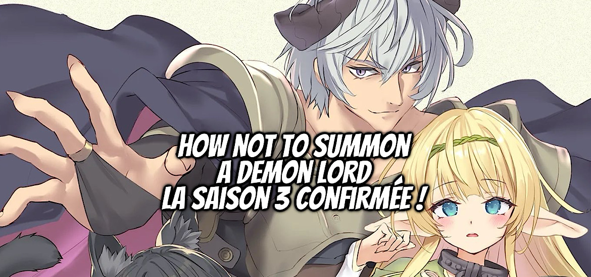 How NOT to summon a Demon Lord Saison 3, Isekai Maō to Shōkan Shōjo no Dorei Majutsu, how not to summon a demon lord, Date de sortie, teaser, trailer, bande-annonce, crunchyroll, light novel, manga, anime, adaptation,