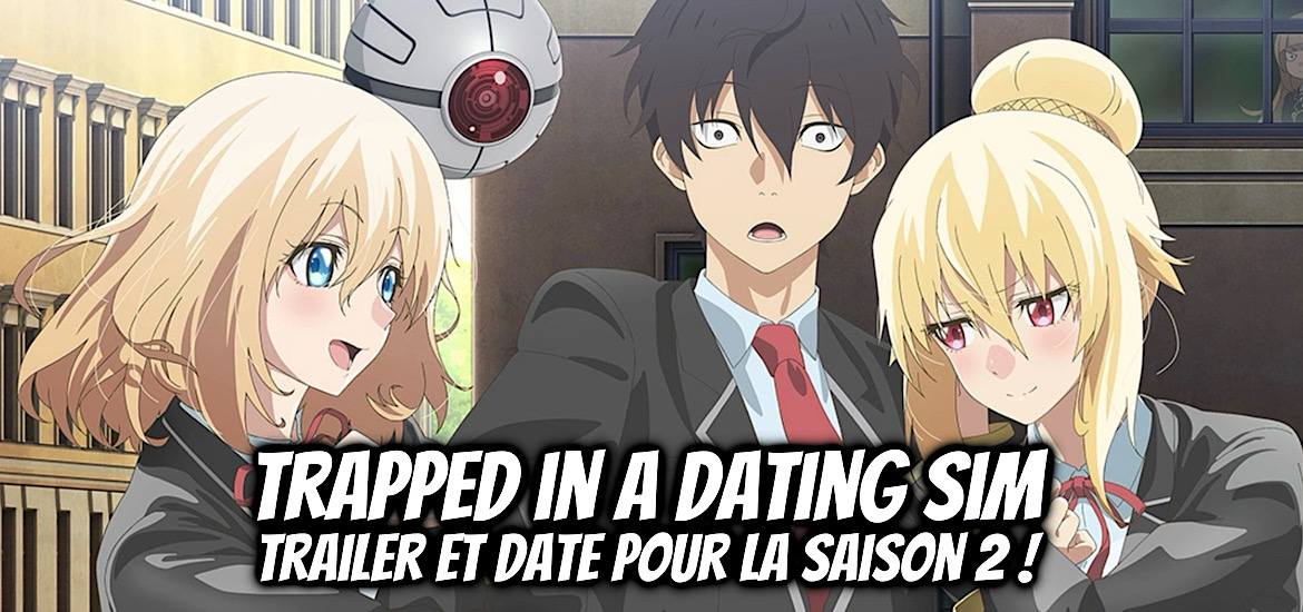 Trapped in a dating sim, the world of otome games is tough for mobs, juillet 2026, anime été 2026, otome game sekai wa mob ni kibishii sekai desu, shosetsuka ni naro, web novel, light novel, manga, yomu mishima, monda, jun shiosato, suite, saison 2,