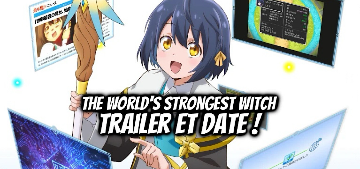 THE WORLD’S STRONGEST WITCH : I’M STARTING MY FREE LIFE IN A WORLD WHERE ONLY I CAN SEE THE ONLINE STRATEGY GUIDE, SEKAI SAIKYŌ NO MAJO HAJIMEMASHITA : WATASHI DAKE KŌRYAKU SITE O MIRERU SEKAI DE JIYU NI IKIMASU, Teaser, trailer, bande-annonce, octobre 2026, anime automne 2026, shosetsuka ni naro, manga, light novel, web novel, adaptation, anime, fantasy, bridge, aisle, date de sortie,