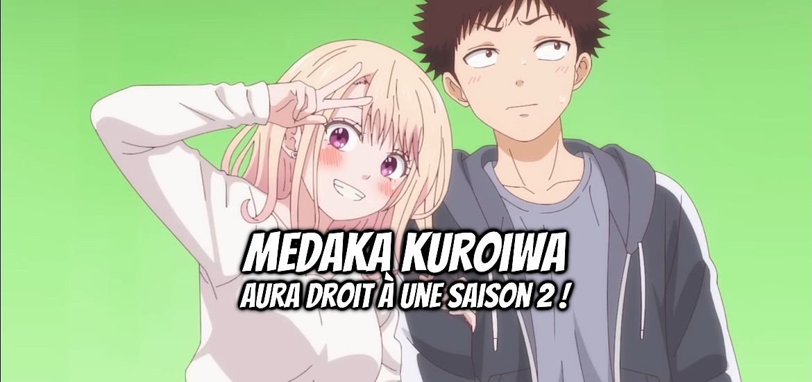 Craque pour moi medaka, medaka kuroiwa, medaka kuroiwa is impervious to my charms, kuroiwa medaka ni warashi no kawaii ga tsujinai, teaser, trailer, bande-annonce, Kuze, manga, adaptation, anime, saison 2, suite, Pika,