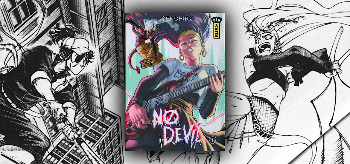 Les trésors du nain, senchiro, no devil, manga, création française, manga français, kana, éditions kana, slice-of-life, tranche de vie, diables, démons, musique, avis, review, critique,