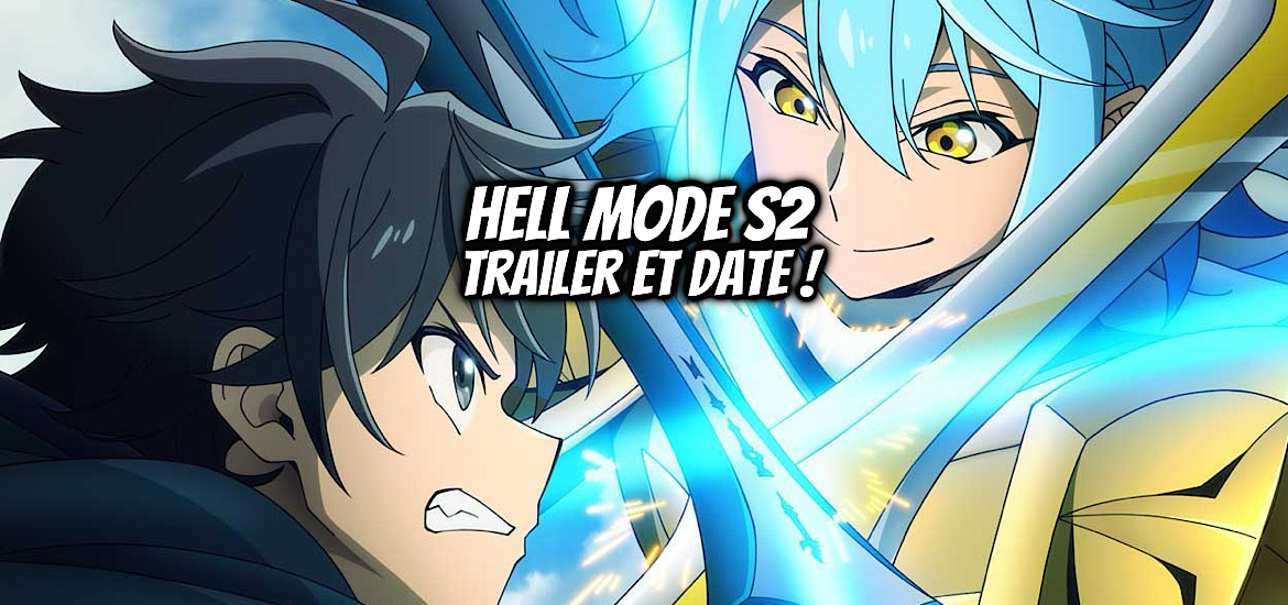 Hell mode, anime, annonce, date de sortie, teaser, trailer, bande-annonce, web novel, light novel, manga, meian, meian éditions, shosetsuka ni naro, isekai, suite, saison 2, anime été 2026, juillet 2026,